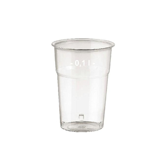 Pohár krystal 0,1 l, 50 ks