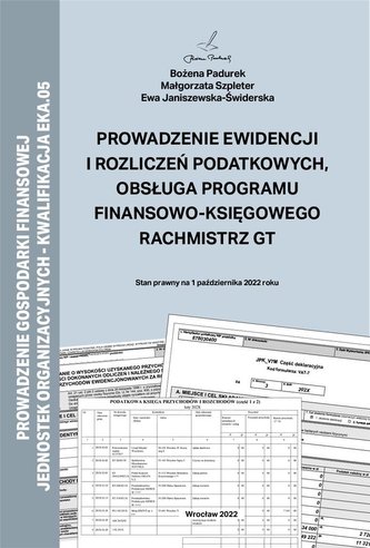 Prowadzenie ewidencji i rozliczeń podatkowyh EKA05