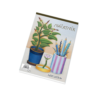 Náčrtníků A4 40 listů 90 g