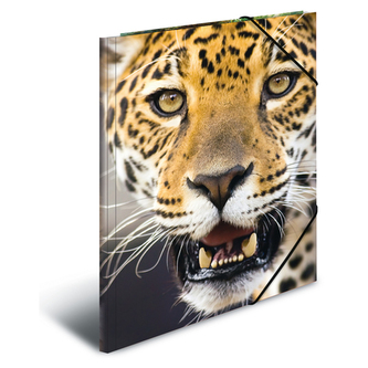 Deska s gumičkou PP A4 Leopard Deska s gumičkou PP A4 Leopard