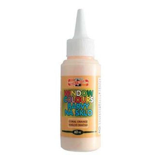 Barva na sklo KOH-I-NOOR 60 ml, světle oranžová