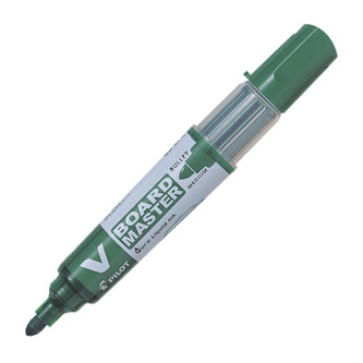 Popisovač na bílou tabuli "V-Board Master", zelená, kuželový hrot, 2,3mm, PILOT