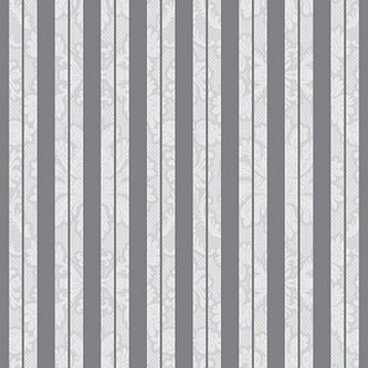 Ubrousky PAW L 33x33cm Inspiration Stripes Silver
