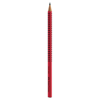 Tužka Faber-Castell Grip 2001 2 = B červená