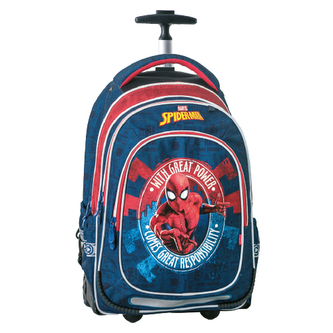 Školní batoh na kolečkách Trolley Spider-Man, Emblem