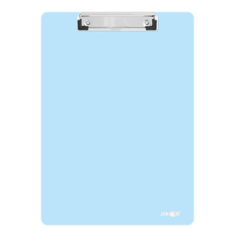 Podložka s klipem PP/A4, pastelově modrá