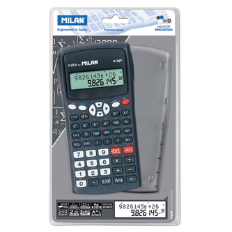 Kalkulačka MILAN vědecká 159110 Black, 240 funkcí