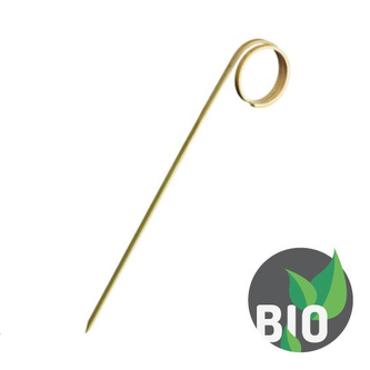 Napichovátka bambusová na jednohubky očko 11 cm (100 ks v bal.)