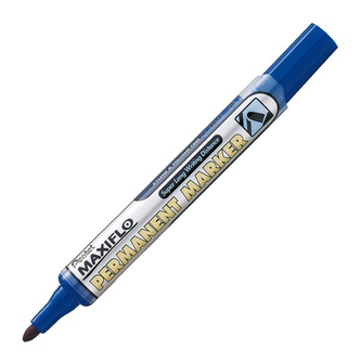 Permanentní popisovač "Maxiflo NFL50", modrá, 1,5 mm, kuželový hrot, PENTEL NLF50-CO