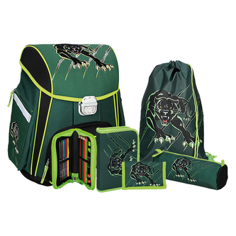 Školní aktovka - 5-dílný set, START Panther