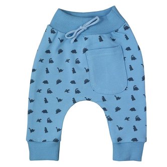 Kojenecké tepláčky Koala Dinosaur modrá - velikost 86 (12-18m)