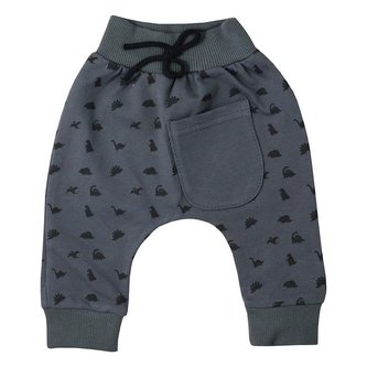 Kojenecké tepláčky Koala Dinosaur šedá - velikost 74 (6-9m)