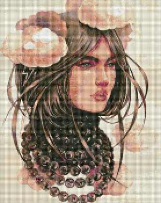 Diamentowa mozaika - Pochmurne myśli 40x50cm Diamentowa mozaika - Pochmurne myśli 40x50cm