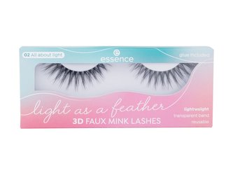 Essence Light As A Feather Umělé řasy All About Light 1 ks pro ženy