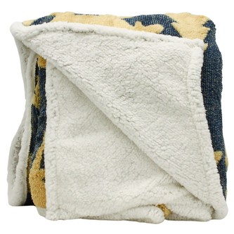 HOME ELEMENTS Beránková deka s jacquard vzorem 150 x 200 cm, 480 GSM