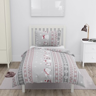 HOME ELEMENTS Povlečení 140*200 + 70*90, zlaté