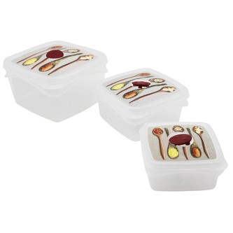 BAMA Sada dóz na potraviny FRESKA FANTASY, lžičky