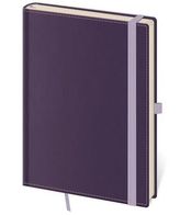 Zápisník - Double Violet - linkovaný L