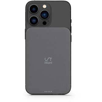 iWant MagSafe powerbanka 5000 mAh vesmírně šedá