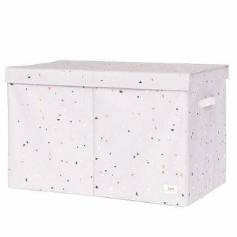 3 SPROUTS Truhla na hračky Recycled Terrazzo/Light Gray 3 SPROUTS Truhla na hračky Recycled Terrazzo/Light Gray