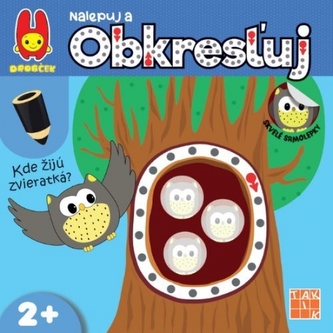 Kde žijú zvieratká? nalepuj a obkresľuj Kde žijú zvieratká? nalepuj a obkresľuj
