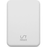 iWant MagSafe powerbanka 4200 mAh světle šedá