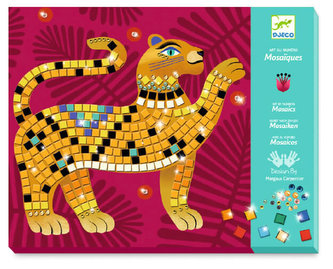 Djeco Mozaikové obrázky s drahokamy -  Jungle