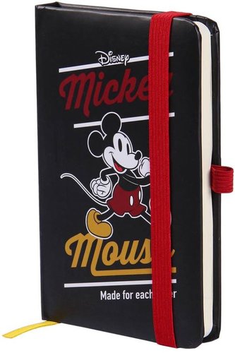 Poznámkový blok Disney|Mickey Mouse (A6 10,5 x 14,8 cm)