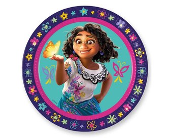 EKO Papírové talíře Encanto 23 cm - 8 ks