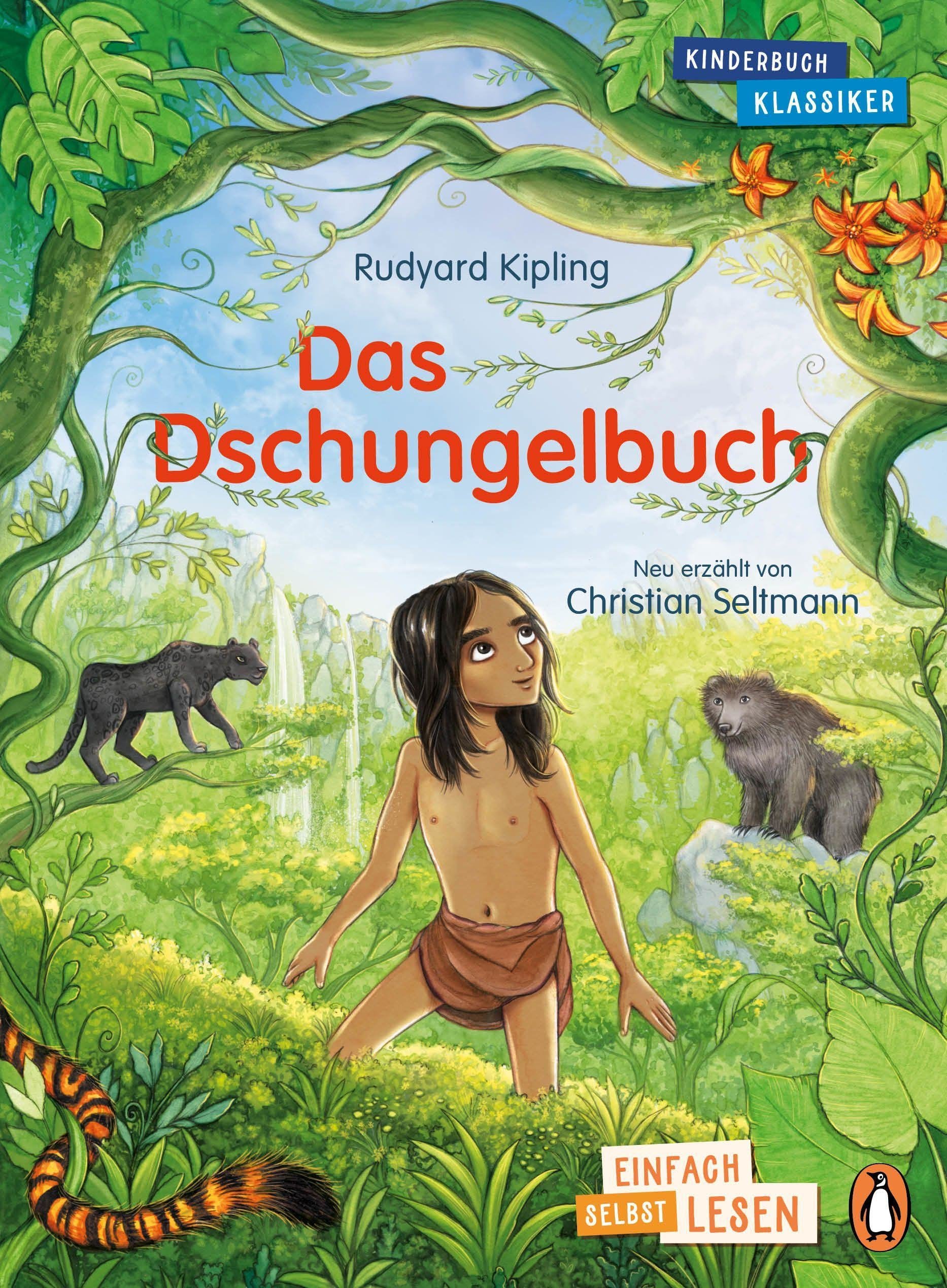 Penguin JUNIOR Einfach Selbst Lesen Kinderbuchklassiker Das Dschungelbuch Rudyard Kipling