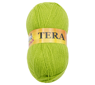 Příze TERA - zelená - 100g / 310 m