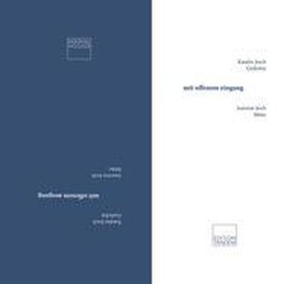 mit offenem eingang / mit offenem ausgang