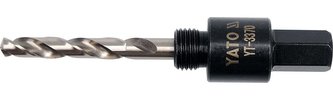 Unašeč šroubový pro vrtací korunky 19 - 29 mm 1/2" HEX 11  mm