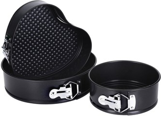 Forma na dort kulatá + srdce sada 3 ks Forma na dort kulatá + srdce sada 3 ks