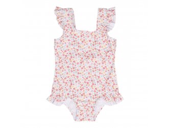 Plavky s volánky Letní květiny 98/104