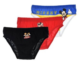SADA 3 KS SLIPY MICKEY - velikost 6-8