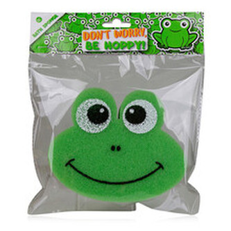 Accentra Houba do koupele ve tvaru žáby Happy Animals (Bath Sponge) child