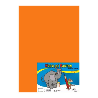 Výkres školský A2 180g / 10 listov oranžový