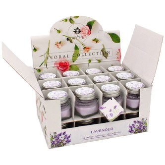 ARÔME Svíčka s přáním 28g, levandule