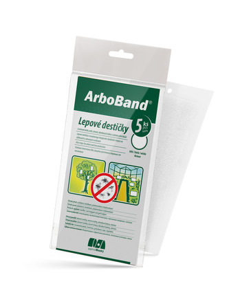 Desky lepové bílé ArboBand (5 ks) venkovní Desky lepové bílé ArboBand (5 ks) venkovní