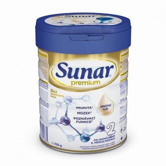 Sunar Premium 2 kojenecké mléko 700 g