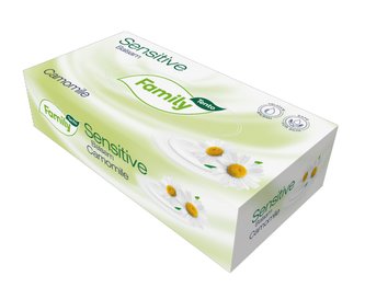 Tento Sensitive Balsam kapesníky 3vrstvé s heřmánkem 70 ks