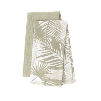 Sada kuchyňských utěrek | SANGE | pistácie | 2 kusy 50x70 cm | AW22 838021