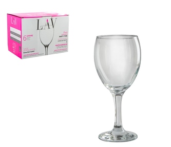 EMPIRE sklenice 340ml víno, 6 kusů