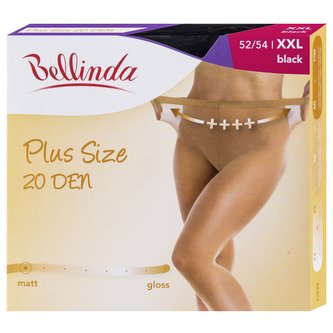 Dámské silonové punčochy Bellinda černé (290012-094) XXL