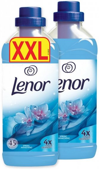 Lenor Spring Awakening duopack aviváž, 2 x 45 praní 2 x 1,36 l