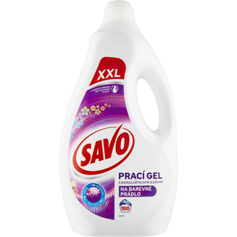 Savo prací gel na barevné prádlo 100 praní 5 l