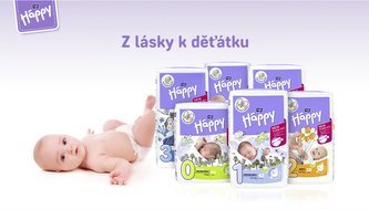 Bella Baby Happy plenky 4+ Maxi plus (9 - 20 kg) 44 ks