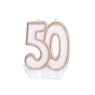 Świeczka jubileuszowa 50