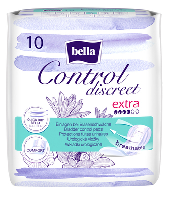 Bella Control Discreet Extra urologické vložky 10 ks
